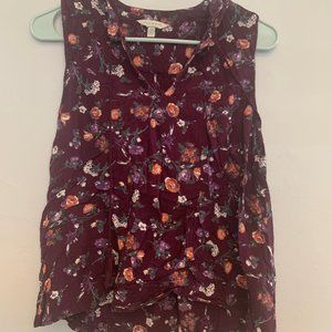 Lucky Brand floral tank top